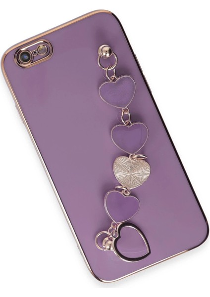 iPhone 6 Kılıf Esila Silikon - Mor - A7800-6166 modelleri