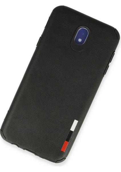 Samsung Galaxy J7 Pro / J730 Kılıf Loop Deri Silikon - Siyah - A6043-6089 fiyatları