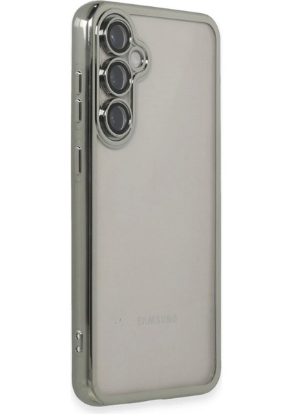 Samsung Galaxy S23 Fe Kılıf Lensli Silikon - Gümüş - A5267-5924 fiyatları