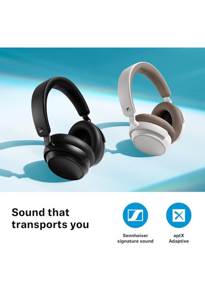 Accentum Plus Wireless, Hibrit Adaptif Anc, Kablosuz Kulak Üstü Bluetooth Kulaklık, Beyaz indirimleri