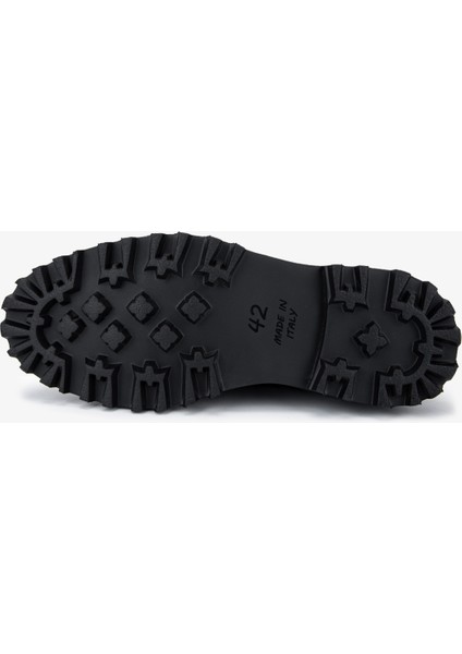 Erkek Hakiki Deri Siyah Casual Ayakkabı 1158 1972 Erk Ayk SK25-26 Nero indirimleri
