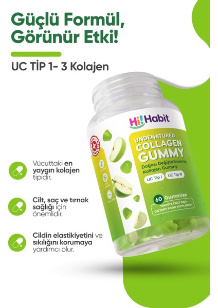 Kolajen Tip - Tip 3 - Bso Çörek Otu Yağı Takviye Edici Gıda Gummy Set fırsatları