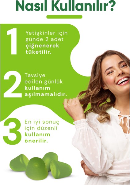 Kolajen Tip - Tip 3 - Bso Çörek Otu Yağı Takviye Edici Gıda Gummy Set