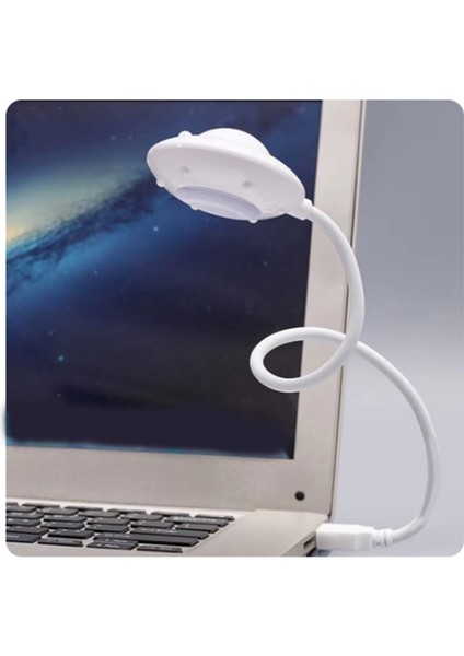 Mini USB LED Gece Lambası Esnek Ufo Işığı Bilgisayar Dizüstü Bilgisayar Klavye Aydınlatma USB Güç Kaynağı (Yurt Dışından) indirimleri