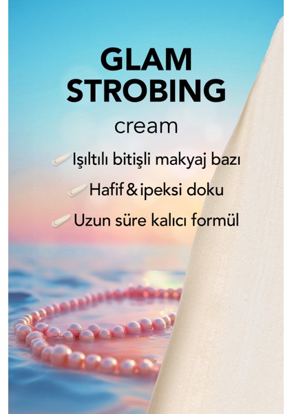 Glam Strobing Işıltılı Görünüm Veren Kremsi Dokulu Makyaj Bazı (002 Peach) 8690604645916 fırsatları