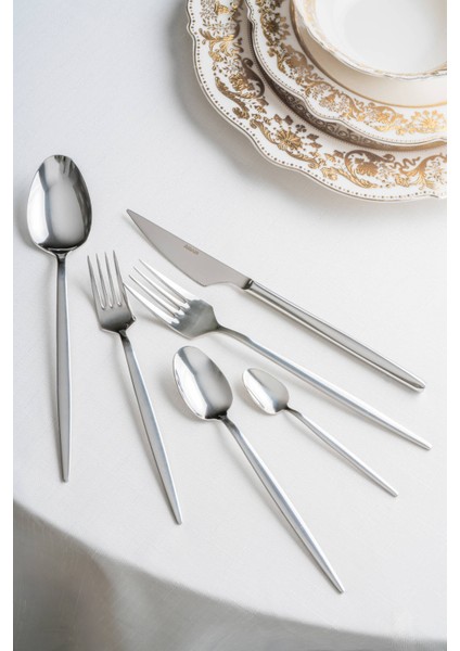 Melinda 12 Kişilik 72 Parça Çatal Kaşık Bıçak Takımı