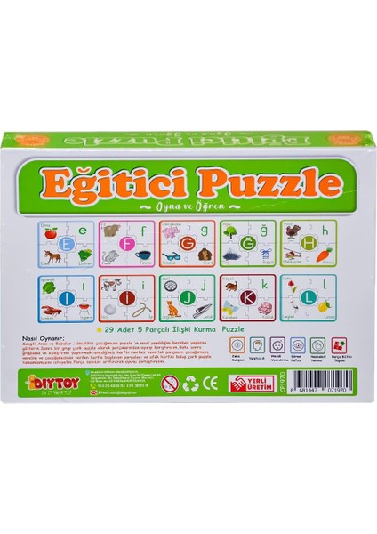 7197 Çark Puzzle Alfabe fiyatları