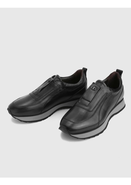 Alek Hakiki Deri Siyah Erkek Spor Ayakkabı fiyatları