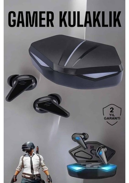 Bluetooth Gamer Oyuncu Kulaklığı Anc Özelliği Yüksek Ses Kaliteli
