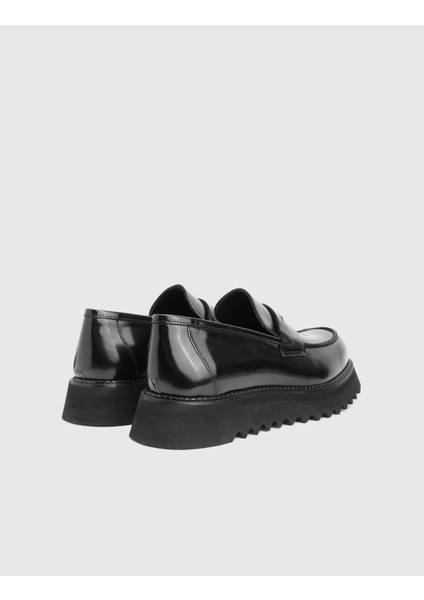 Edan Hakiki Açma Deri Siyah Erkek Loafer Ayakkabı fırsatları