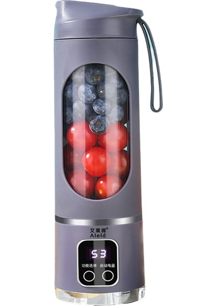 Aleld Sıkacağı Ev Tipi Elektrikli Sıkacağı Mini Meyve Suyu Bardağı Mor (Yurt Dışından)