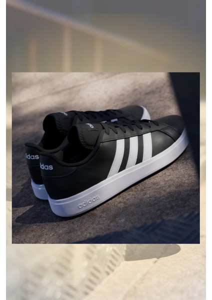 Grand Court Base2 Siyah Erkek Sneaker Ayakkabı GW9251 fırsatları