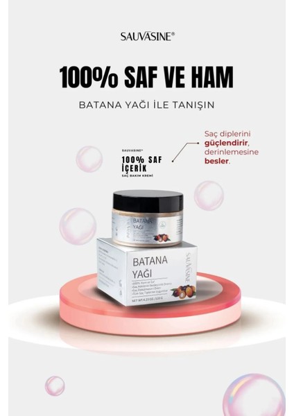 Batana Oil (Batana Yağı) Saf Saç Bakım Yağı 120 g | %100 Organik & Ham ve Katkısız fiyatları