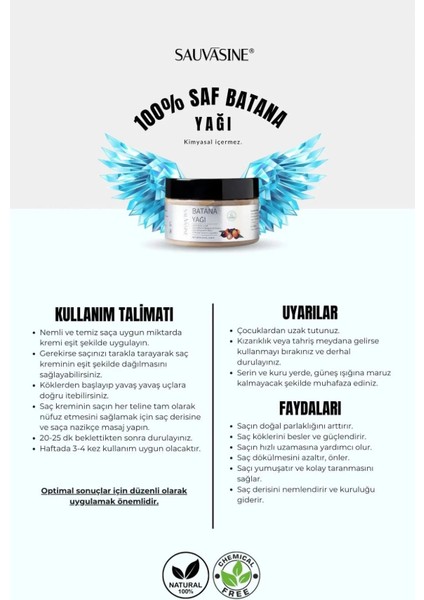 Batana Oil (Batana Yağı) Saf Saç Bakım Yağı 120 g | %100 Organik & Ham ve Katkısız