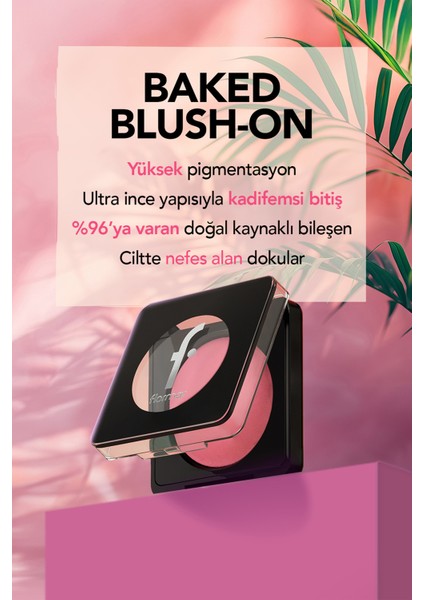 Baked Blush-On Yüksek Pigmentli & Doğal Işıltılı Fırınlanmış Allık (044 Pink Bronze) 8682536051446 fiyatları