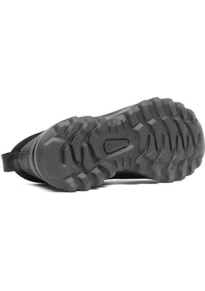 Erkek Siyah Kalın Tabanlı Nubuk Deri Ayakkabı