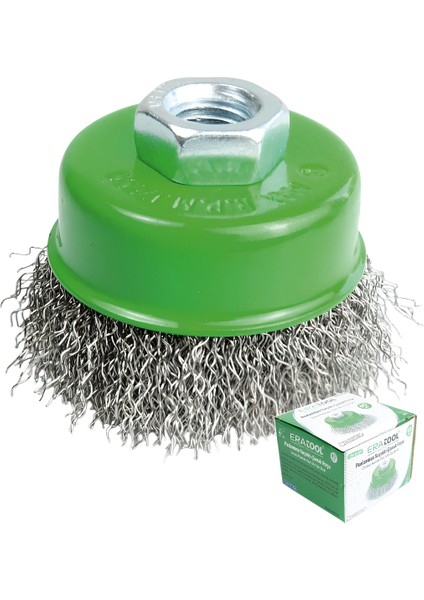 Fixonic Eratool ERA10158 65MM Dalgalı Çanak Fırça Paslanmaz Telli