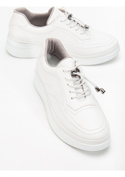D12221 Günlük Ortopedik Kadın Sneaker Spor Ayakkabı indirimleri