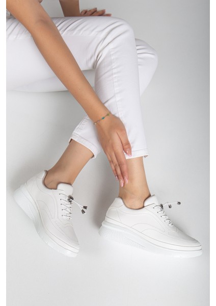 D12221 Günlük Ortopedik Kadın Sneaker Spor Ayakkabı