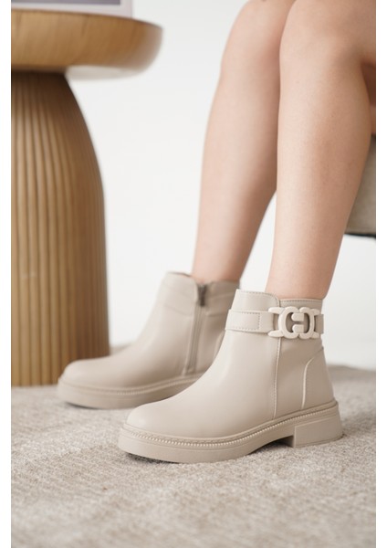 D842 Yanı Tokalı Ortopedik Soğuk Geçirmez Kadın Bot fiyatları