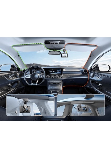 Lıngdu LD02 5k 3 Inç Ekran 150° 2 Kameralı 64GB Araç Içi Kamera modelleri