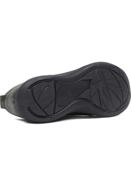 Kadın Haki Kalın Tabanlı Deri Sneaker