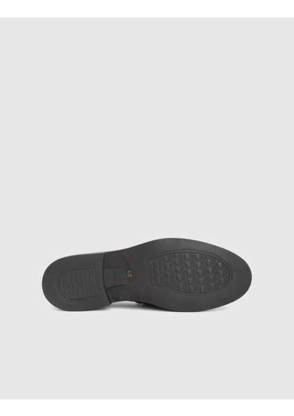 Leyns Hakiki Açma Deri Bordo Erkek Loafer indirimleri