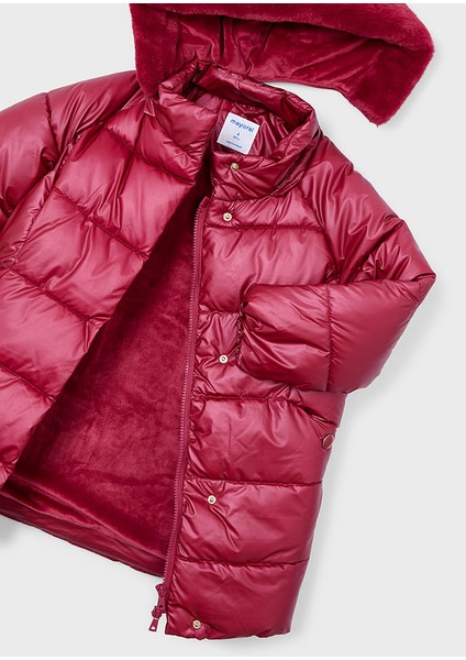 4447-61 Kız Çocuk Vişne Mont fiyatları