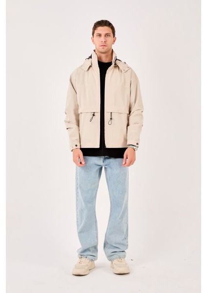 X-2010 Kapüşonlu Astarlı Rüzgarlık