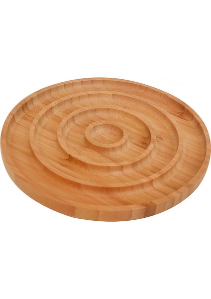 Fufu 4 Bölmeli Çerezlik Kahvaltı Servis Tabağı B2803