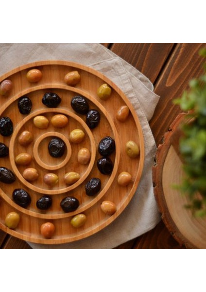 Fufu 4 Bölmeli Çerezlik Kahvaltı Servis Tabağı B2803 fırsatları