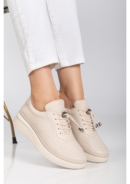 D12221 Günlük Ortopedik Kadın Sneaker Spor Ayakkabı