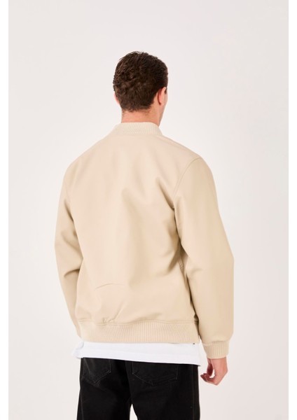 X-2012 Fermuarlı Etek Kol Ribana Astarlı Deri Mont indirimleri