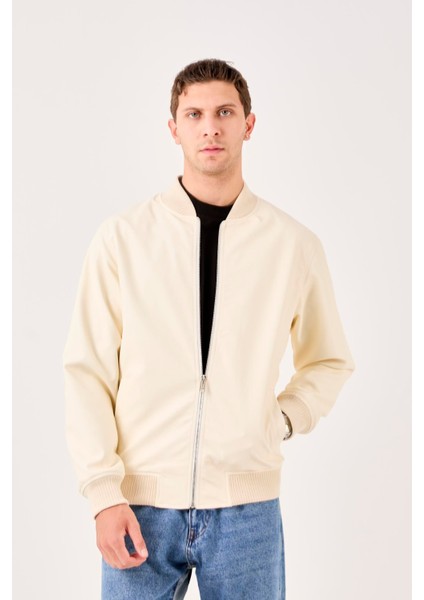 X-2012 Fermuarlı Etek Kol Ribana Astarlı Deri Mont modelleri