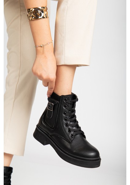 D1780 Soğuk Geçirmez Kışlık Kadın Bot & Bootie modelleri