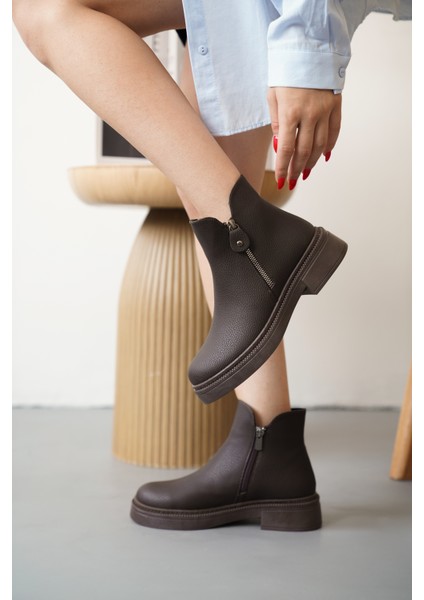 D0899 Soğuk Geçirmez Kışlık Kadın Bot & Bootie modelleri