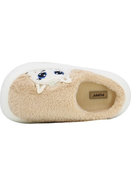 Kışlık Kadın Peluş Terlik – Tatlı Ayıcık Deseni, Kaymaz Eva Taban, Ses Yapmaz Konfor-Kedi fiyatları