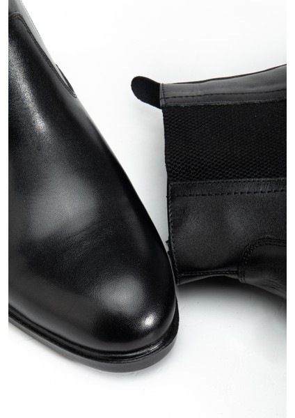 D2145 Hakiki Deri Içi Kürklü Fermuarlı Soğuk Geçirmez Erkek Bot fırsatları