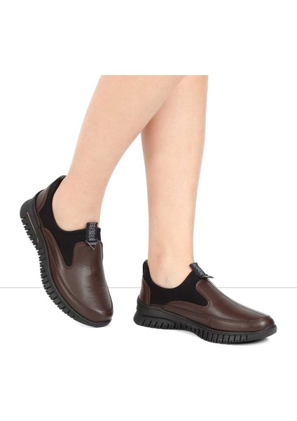 Kadın Kahverengi Deri Ayakkabı fiyatları