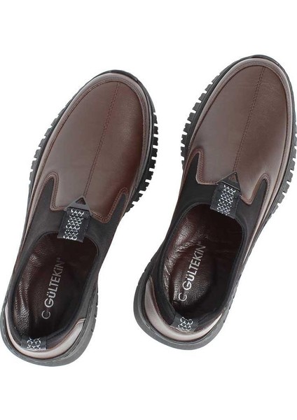 Kadın Kahverengi Deri Ayakkabı