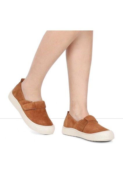 Kadın Taba Kalın Tabanlı Süet Deri Ayakkabı fiyatları