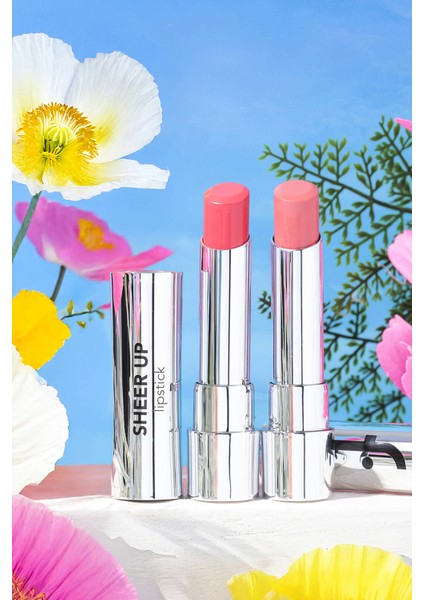 Sheer Up Yarı Saydam Renk Veren Nemlendirici Stick Parlak Ruj (012 Intense Love) 8682536012102