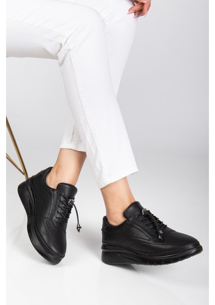 D12221 Günlük Ortopedik Kadın Sneaker Spor Ayakkabı