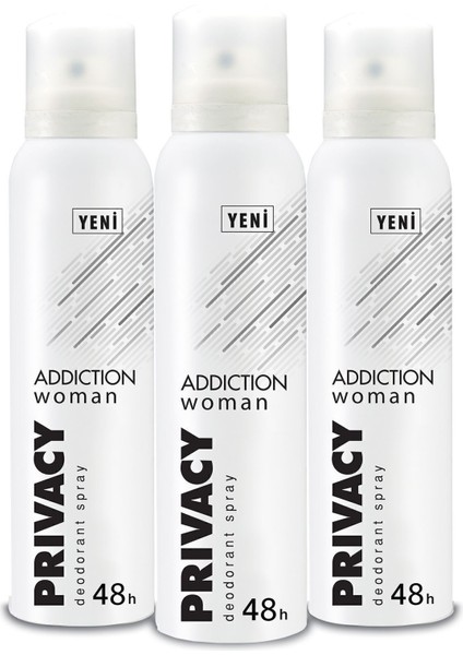 Woman Addiction Kadın Deodorant 3X150ML