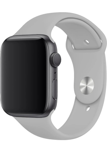 Apple Watch Uyumlu Silikon Kordon – Spor ve Günlük Kullanım Için Rahat Kayış (38/40/41MM – 42MM)