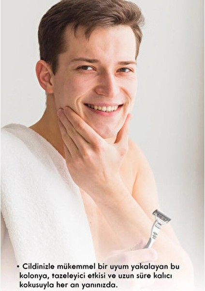 06 Aqua D'asil Tıraş Kolonyası Uzun Süre Kalıcı Koku 150 ml Rahatlatıcı Özellik