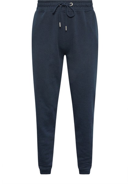 Büyük Beden Beli ve Paçası Lastikli Dar Paça Cepli Jogger Eşofman Altı 303172