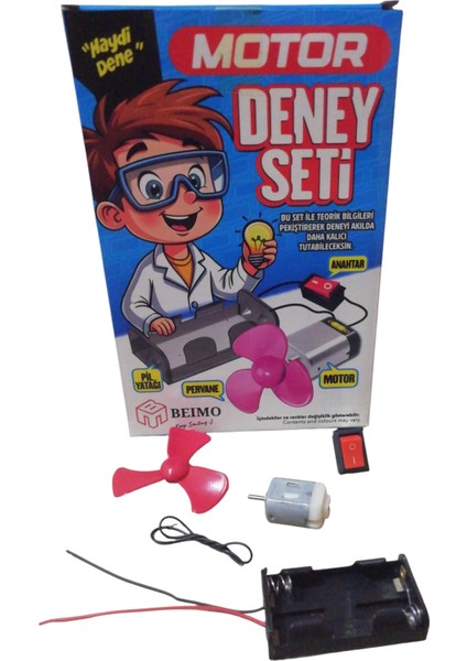 Eğitici Motor Deney Seti