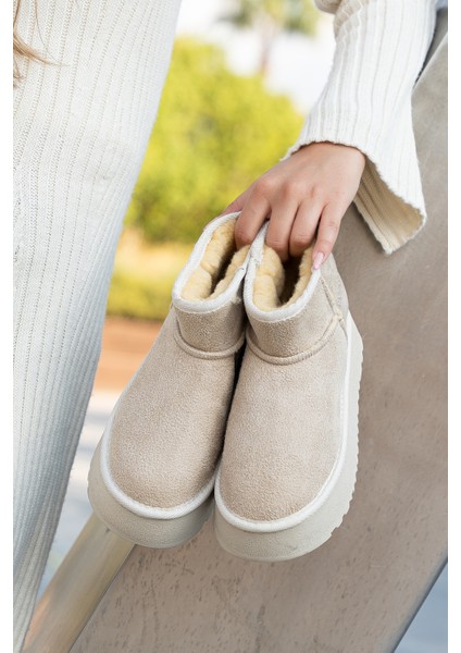 Uggo Içi Kürklü Soğuk Geçirmez Kadın Bot fırsatları