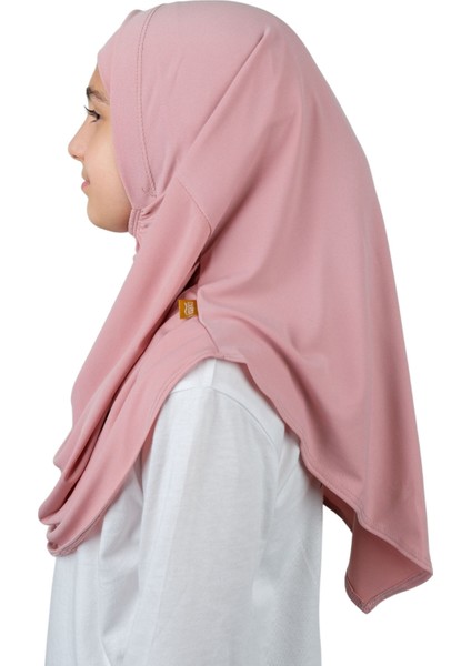 Pratik Hazır Geçmeli Boneli Çocuk Şal Pembe fırsatları